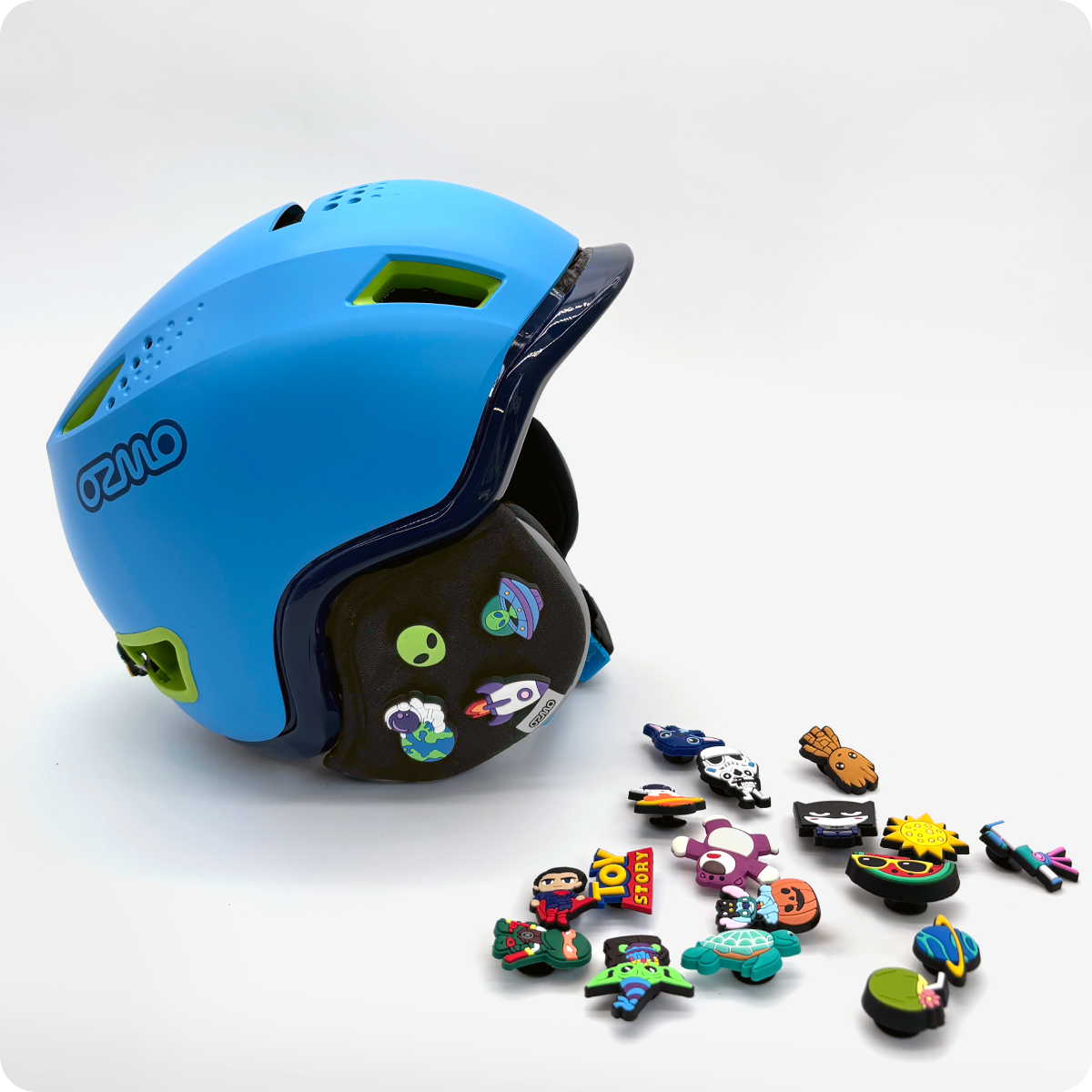 bike helmet for sledding Ozmo Sidekick - Cold Weather Kit